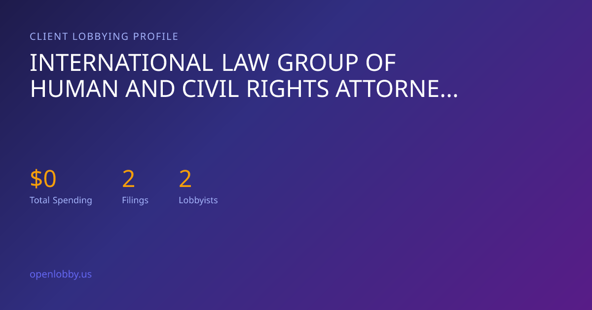 International Law Group of Human and Civil Rights Attorneys, P.C ...
